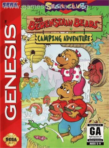 Cover Berenstain Bears', The - Camping Adventure for Genesis - Mega Drive